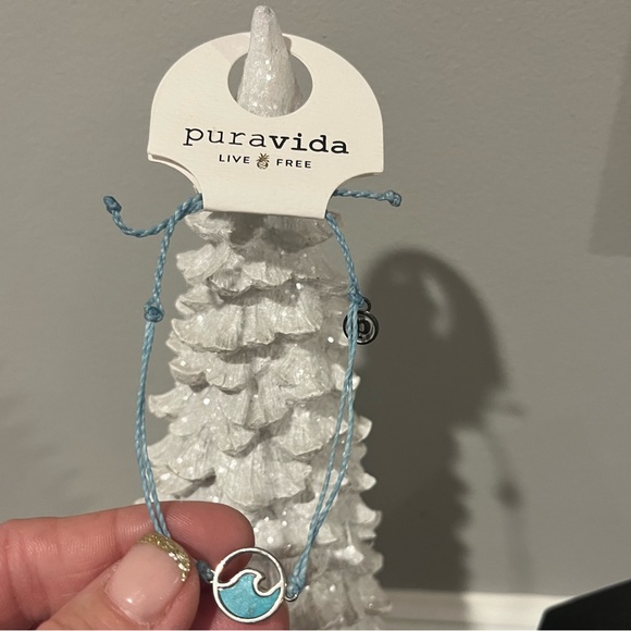 Women's Pura Vida Stone Wave Bracelet - NWT Great gift for Easter! - Picture 3 of 9